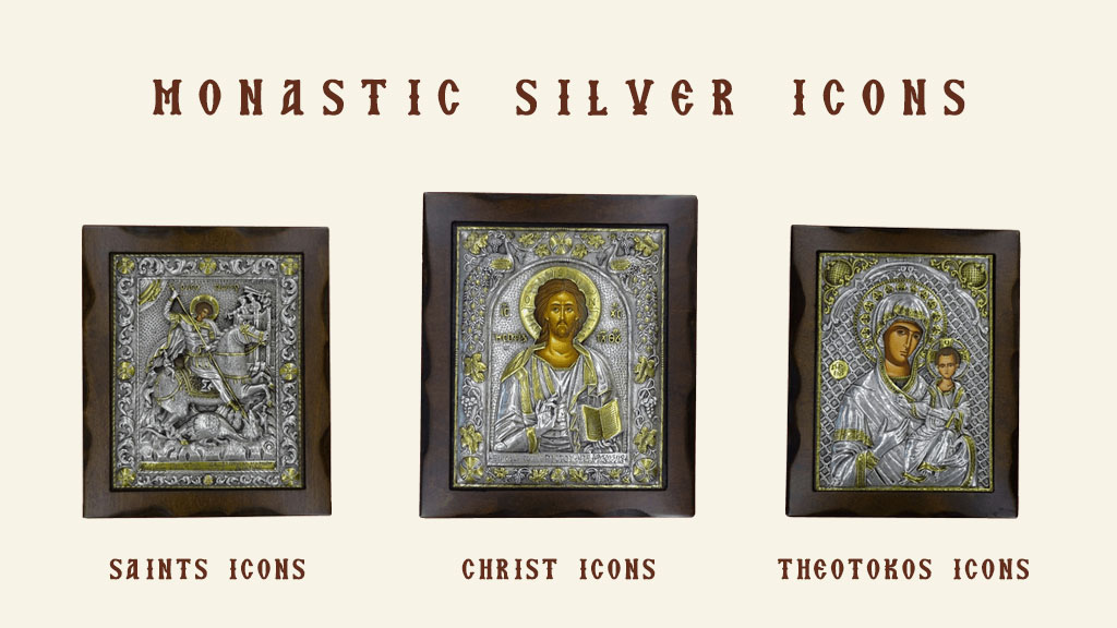 Monastic Silver Icons - Brand New Collection